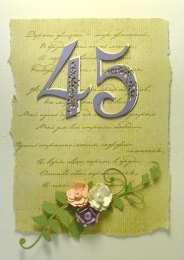 Открытки на 45 лет Открытки с пожеланиями на юбилей 45 лет gif. Картинки на юбилей 45 лет.
