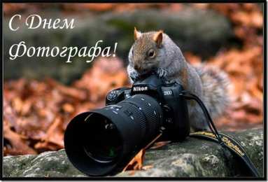 Открытки с днем фотографа Поздравительные открытки с днем фотографа скачать бесплатно.