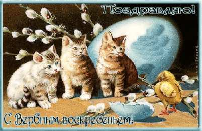 Открытки с Вербным Воскресеньем Поздравительные открытки с Вербным Воскресеньем скачать бесплатно.