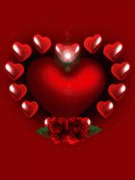 Открытки с сердечками Разнообразные открытки с сердечками на любой вкус скачать бесплатно.