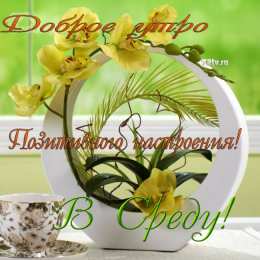 Открытки на среду Открытки с пожеланиями отличной среды. Красивые открытки на среду.