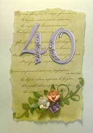 Открытки на 40 лет Лучшие пожелания на 40 лет. Поздравительные открытки с юбилеем 40 лет.