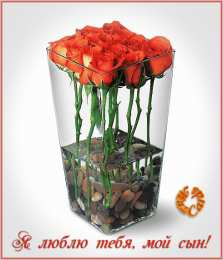 Открытки с Днем Рождения сыну Поздравительные открытки для любимого сына с днем рождения. 