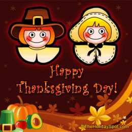 Открытки с Днем Благодарения Красивые анимационные открытки на День Благодарения скачать бесплатно.