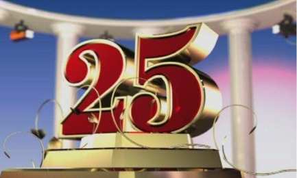 Открытки на 25 лет Поздравительные открытки на 25 лет. Открытки на юбилей 25 лет. 